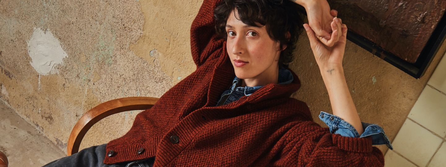 L'Envers - Sustainable Cardigans and Sweaters in Yak yarn